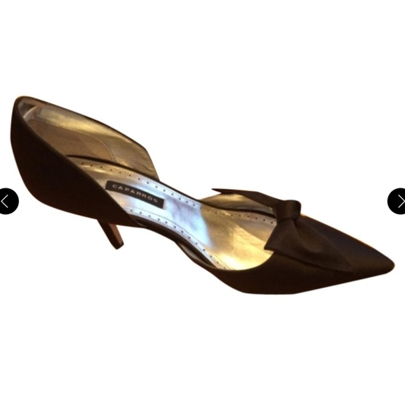 Caparros Shoe Size 9B Sling Back Bow Point Toe EUC - Picture 10 of 16